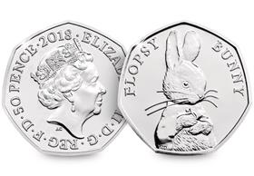 Flopsy bunny 50p coin value