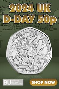 2024 UK D-Day 50p