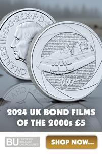 2024 UKBond Films of the 00s £5