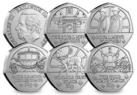 The Royal Mews Fifty Pence Collection