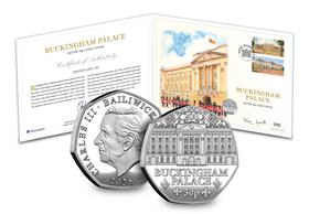 Buckingham Palace Silver Coin Commemorative Cover