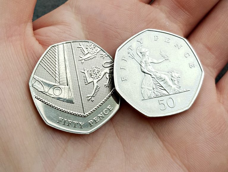 The rarest 50p and £2 coins revealed! UPDATED UK mintage figures