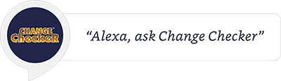 Enable the Change Checker Alexa Skill today!