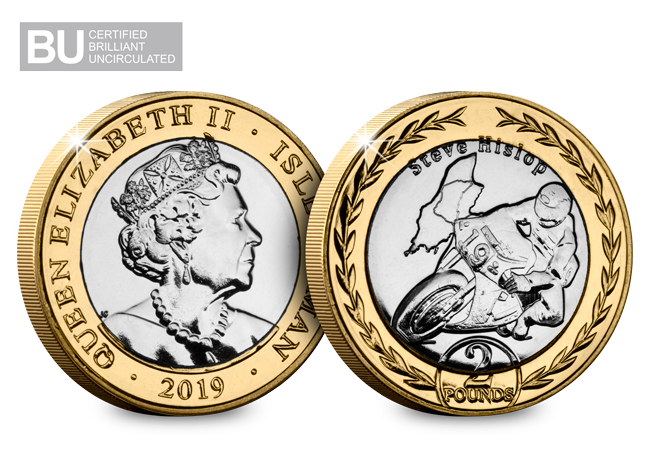 In poll position for 2019 - brand new Isle of Man TT £2 coins released!