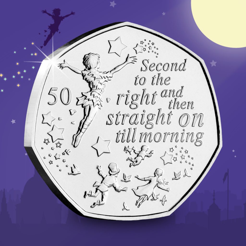 All You Need Is Faith Trust And A Little Bit Of Pixie Dust And A Peter Pan 50p Change Checker