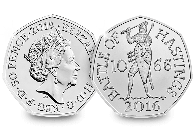 The five 50p coins RE-ISSUED to celebrate British Military History ...